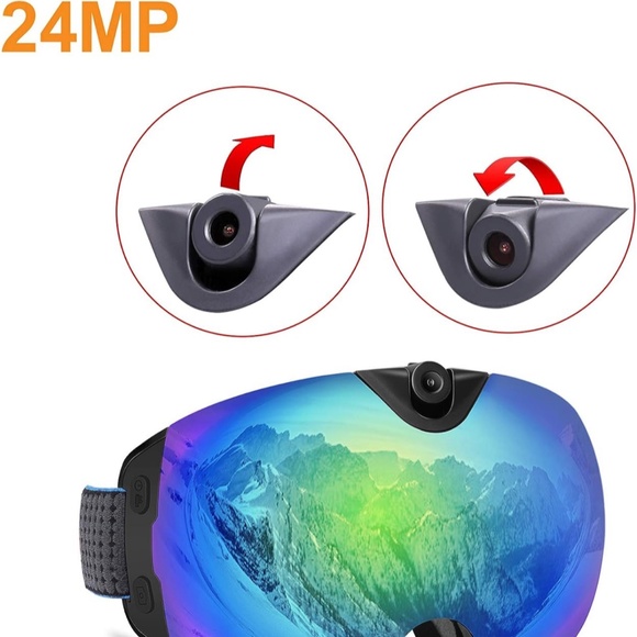 OhO Camera Ski Goggles, 4K Adjustable Camera Snowboard Goggles with WiFi Feature - Picture 2 of 6